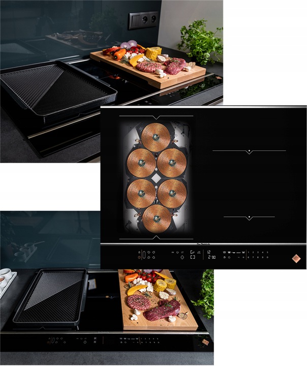 PLANCHA De Dietrich DAI7003S Le Creuset DPI7878X Premium Ekspert Serwis Hit