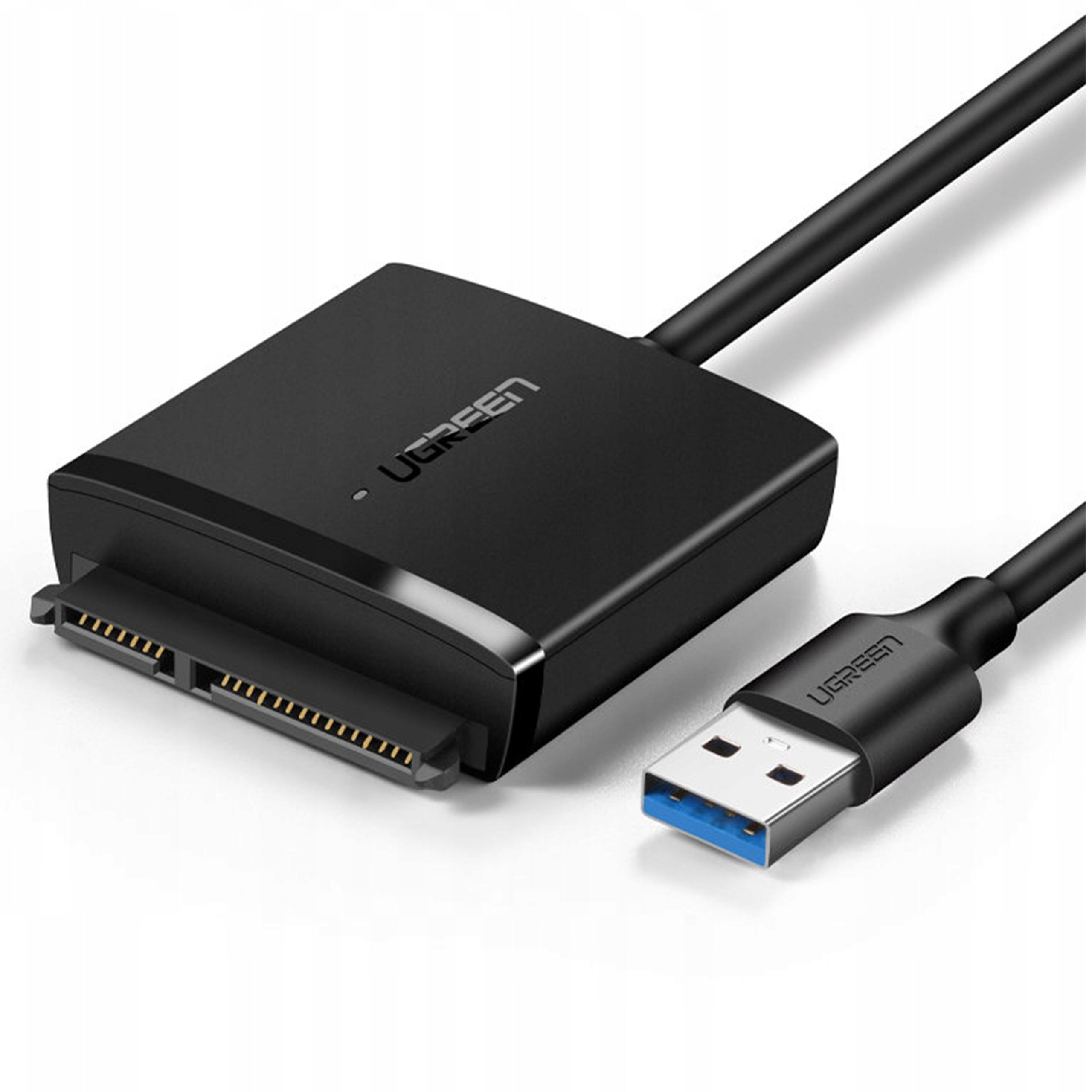 UGREEN ADAPTER PRZEJŚCIÓWKA Z USB 3.0 DO PODŁĄCZENIA DYSKU 2.5' / 3.5' SATA