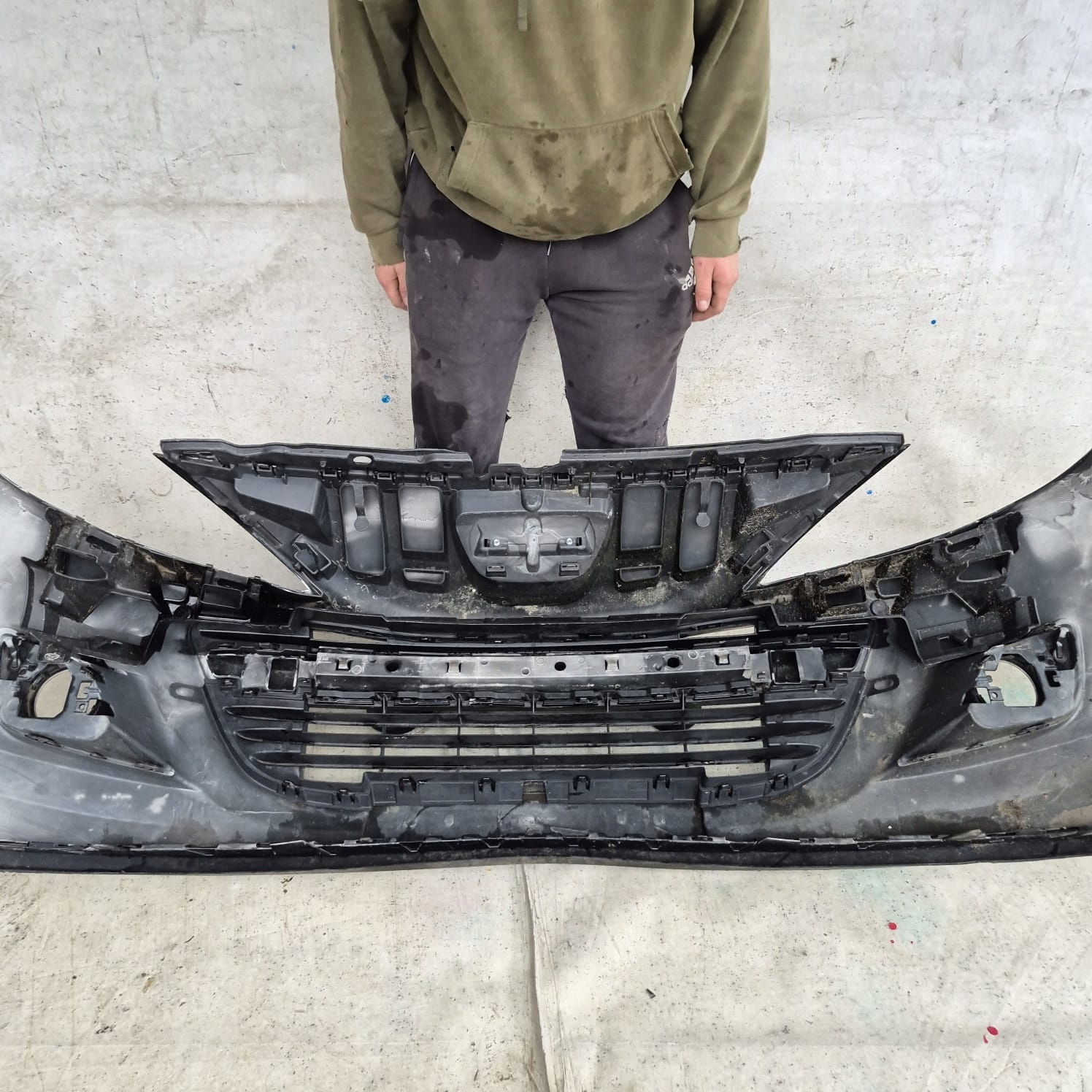 PEUGEOT 207 LIFT 09-12 bumper front front