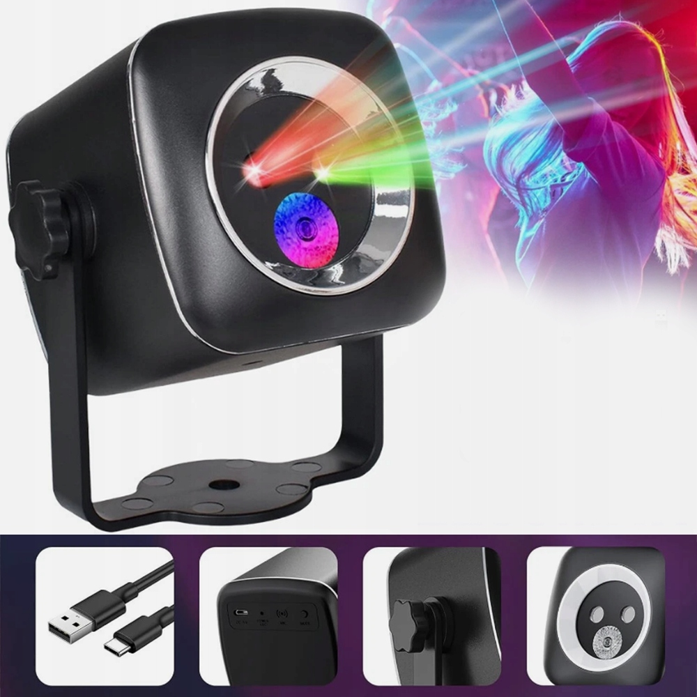 Rgb Laserový Projektor, Světelné Efekty Dj Disco