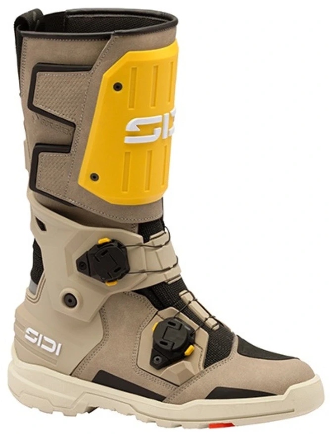 Sidi Taurus Gtx Sand Ochre Motocyklové Športové Vodeodolné Topánky