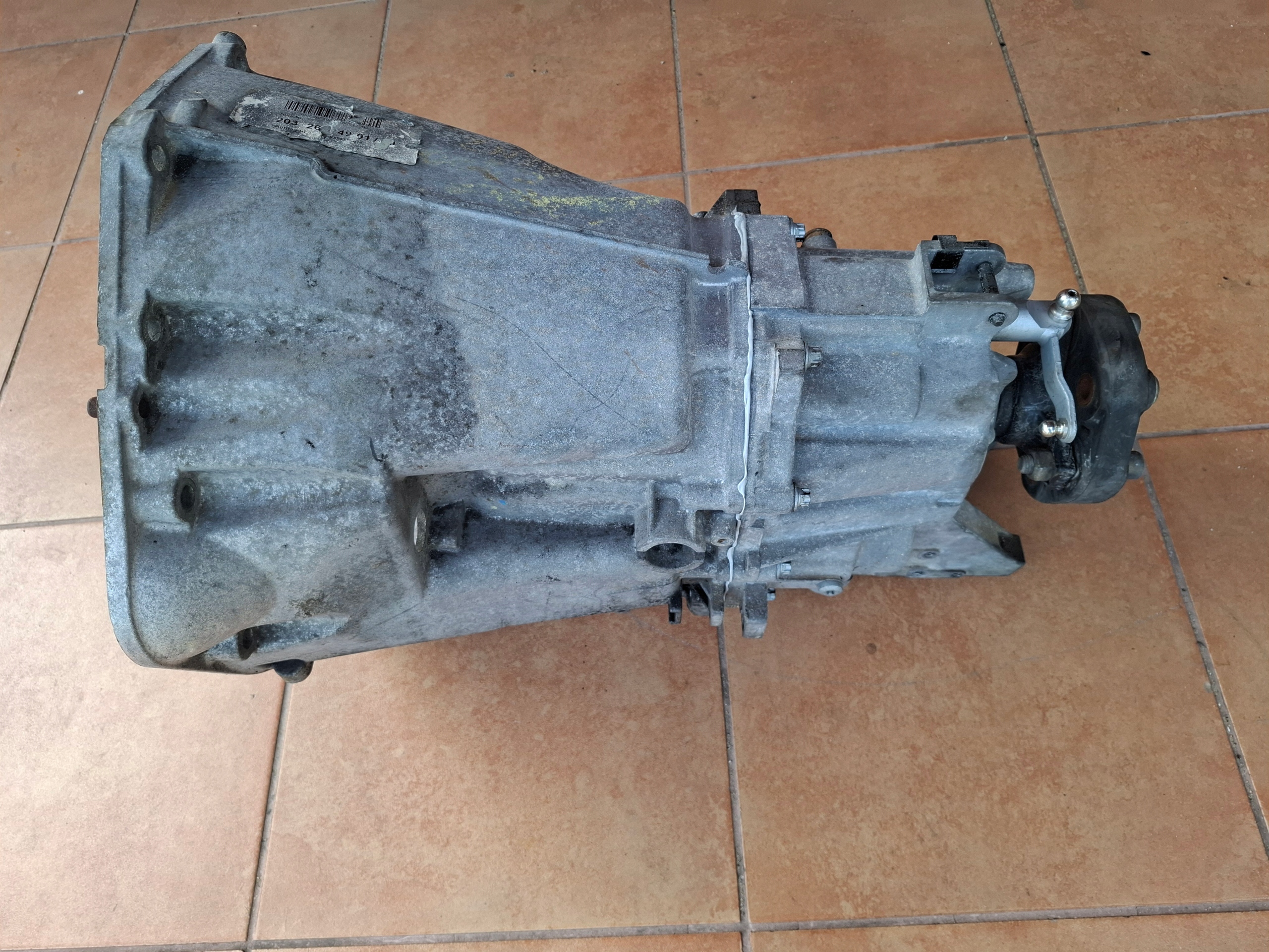 gearbox, MERCEDES W203 2,0 compressor;
