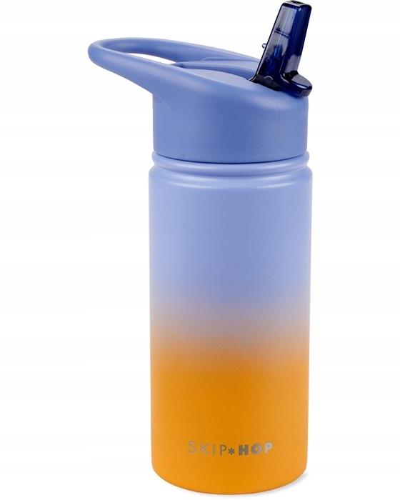 Skip Hop Termoláhev s náustkem 450 ml Ombre Blue Wander