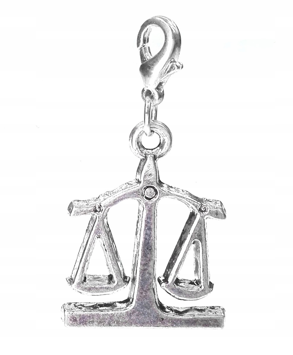 

Zawieszka charms znak zodiaku waga