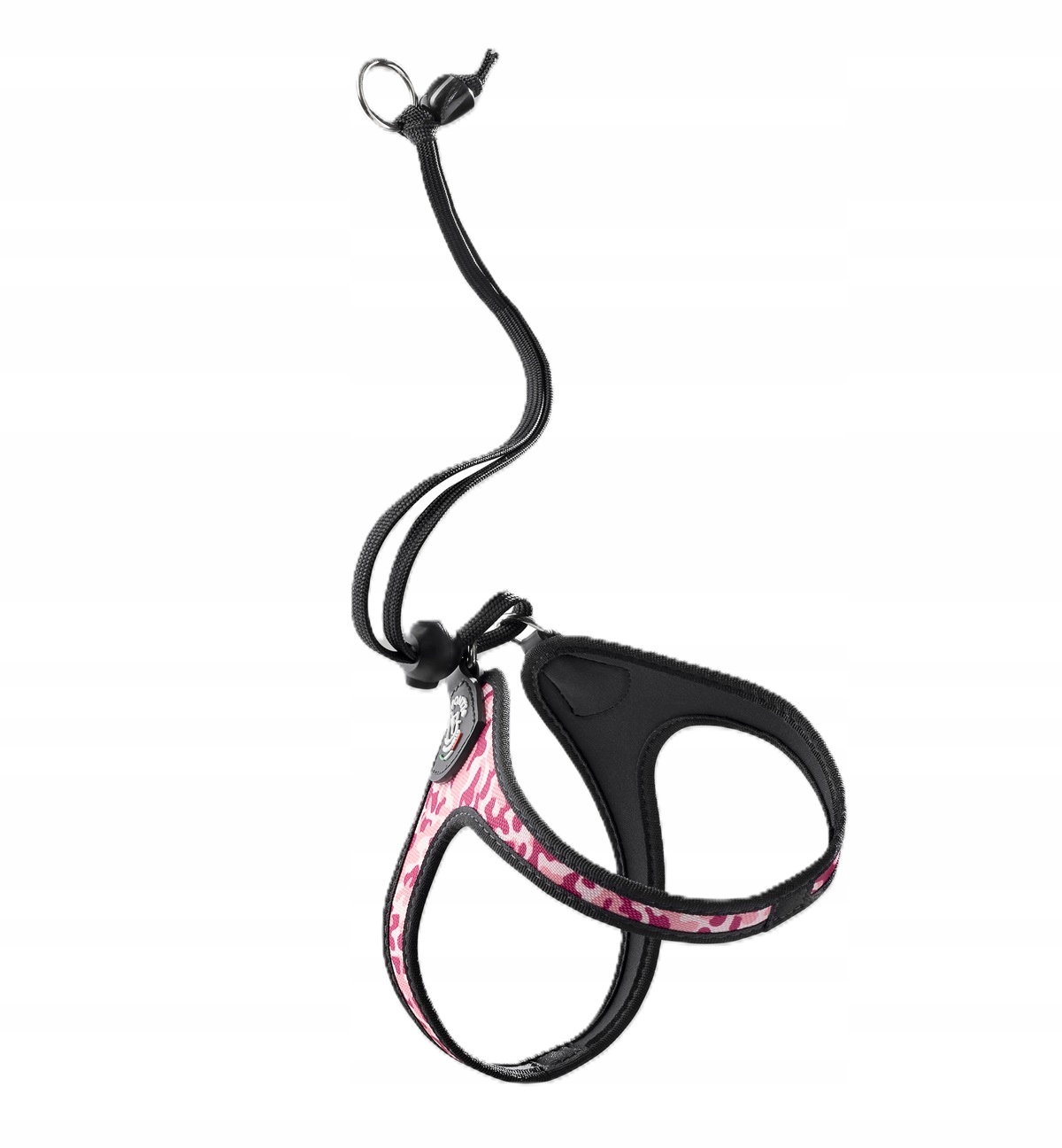 Levně Tre Ponti Postroj pro psa, kočku, reg. na zádech 1 růžový maskáčový