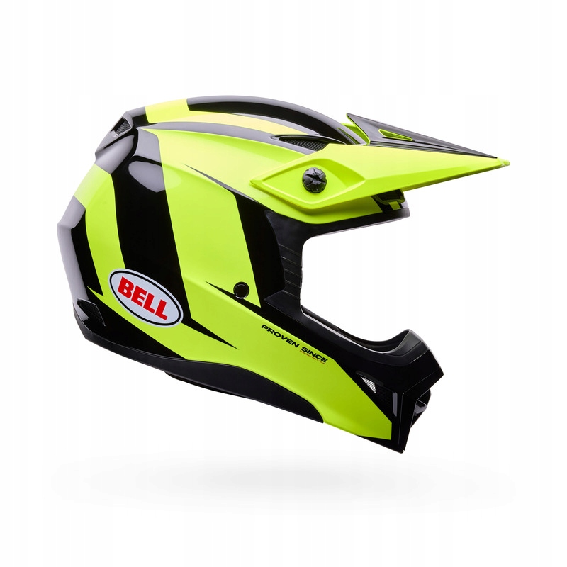 Motocyklová Prilba Bell MX-10 Mips Talon Yellow Čierna L
