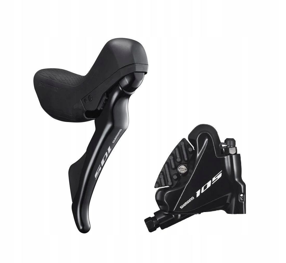 Hamulec hydrauliczny, Klamkomanetka Shimano 105, ST-R7020, zacisk BR-R7070