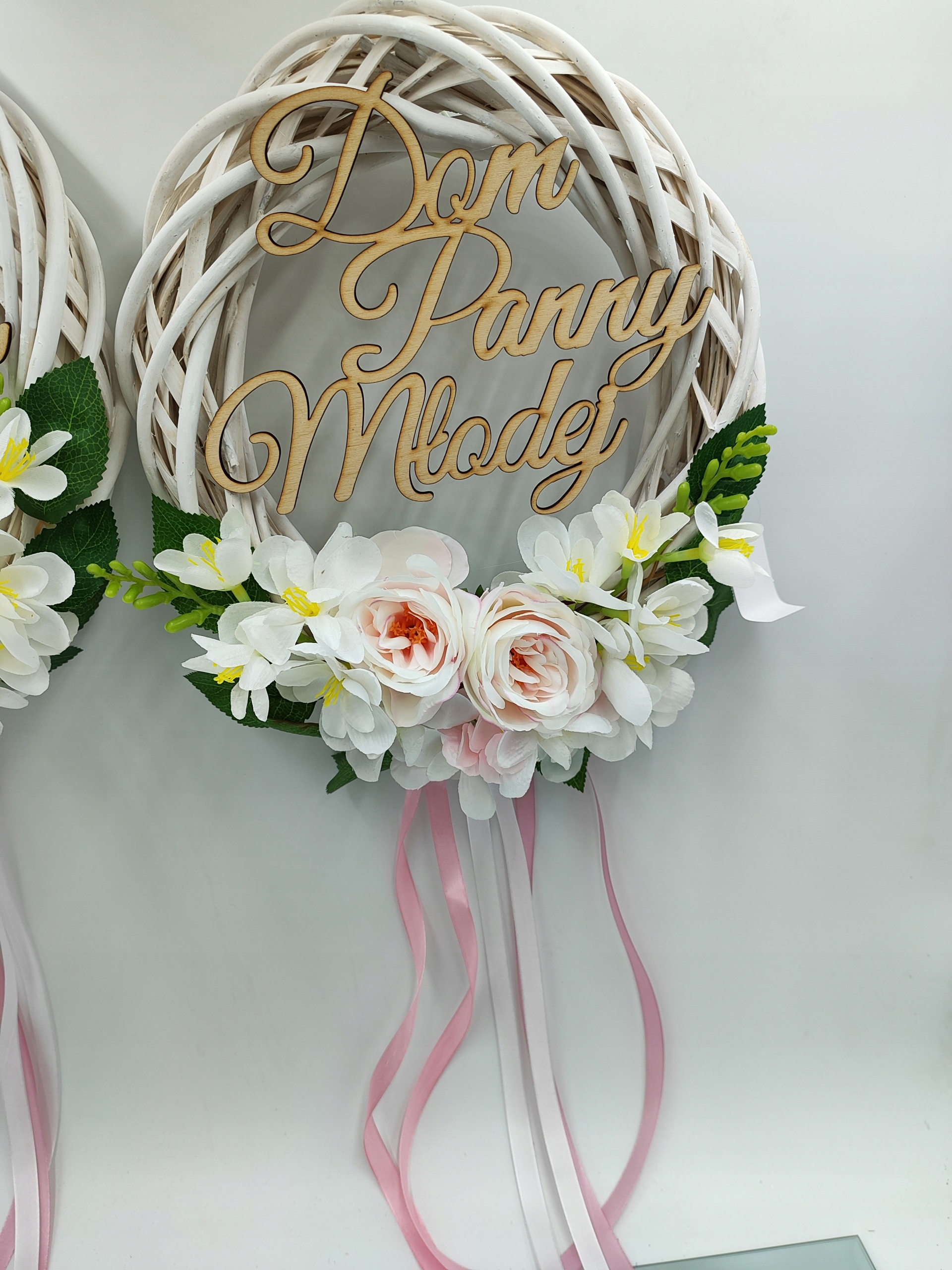 WIANEK Dom Panny Młodej dekoracja na drzwi