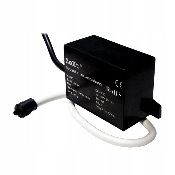 Czujnik zmierzchowy 2000W Z SONDĄ ZEWNĘTRZNĄ CZ20C ZMIERZCHU