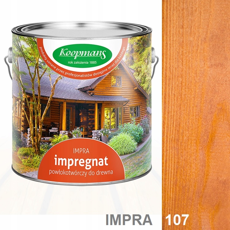 

Impra Impregnat Olej Koopmans 2,5 107 Złot Kasztan