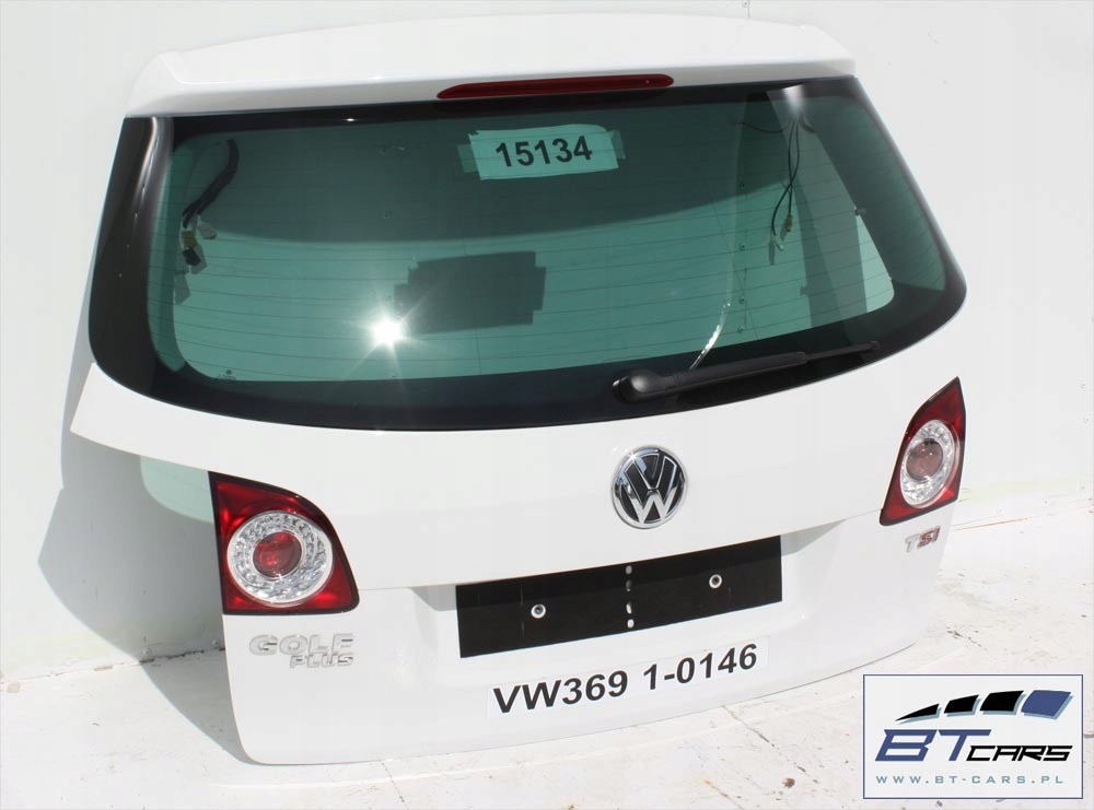vw Golf 6 VI PLUS зад бампер задний + крышка багажника + фары 5M