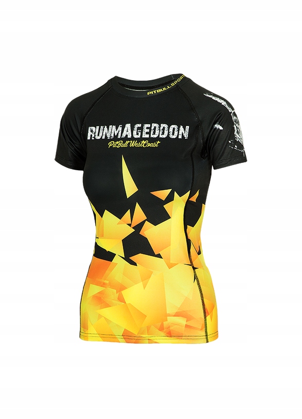 Pitbull Rashguard damski Help Me Runmageddon (L)