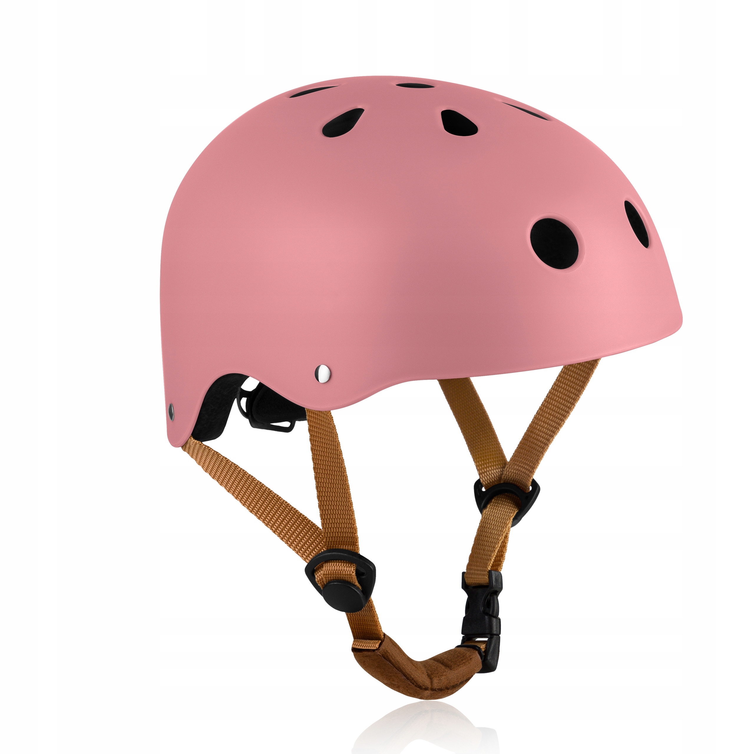Kask dziecięcy Lionelo Pink z regulacją i możliwością ozdabiania 50–56 cm