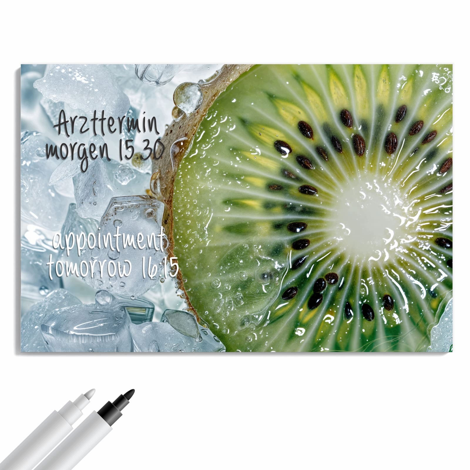 Magnetická tabule Kiwi Led 90 × 60 cm