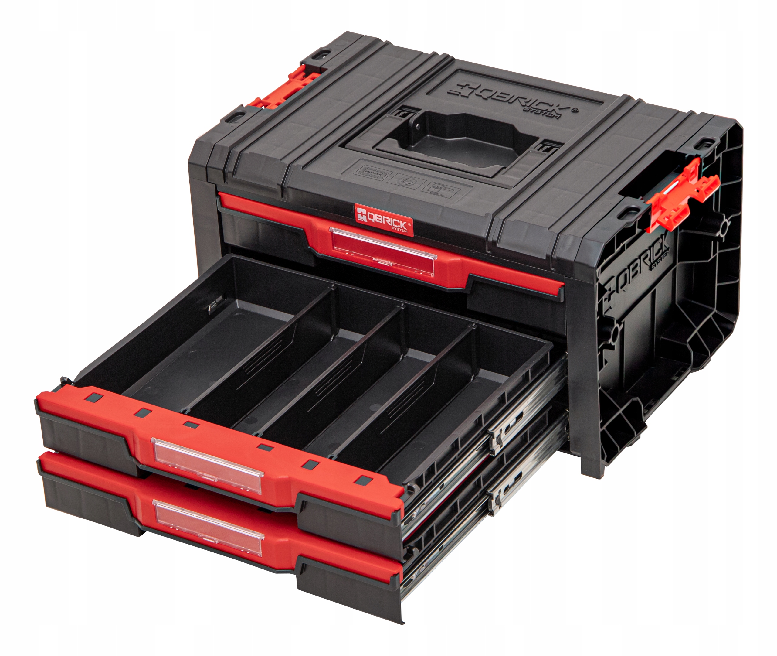 Skrzynka Qbrick System PRO Drawer 3 Toolbox 2.0 Wyposażenie w zestawie Nie