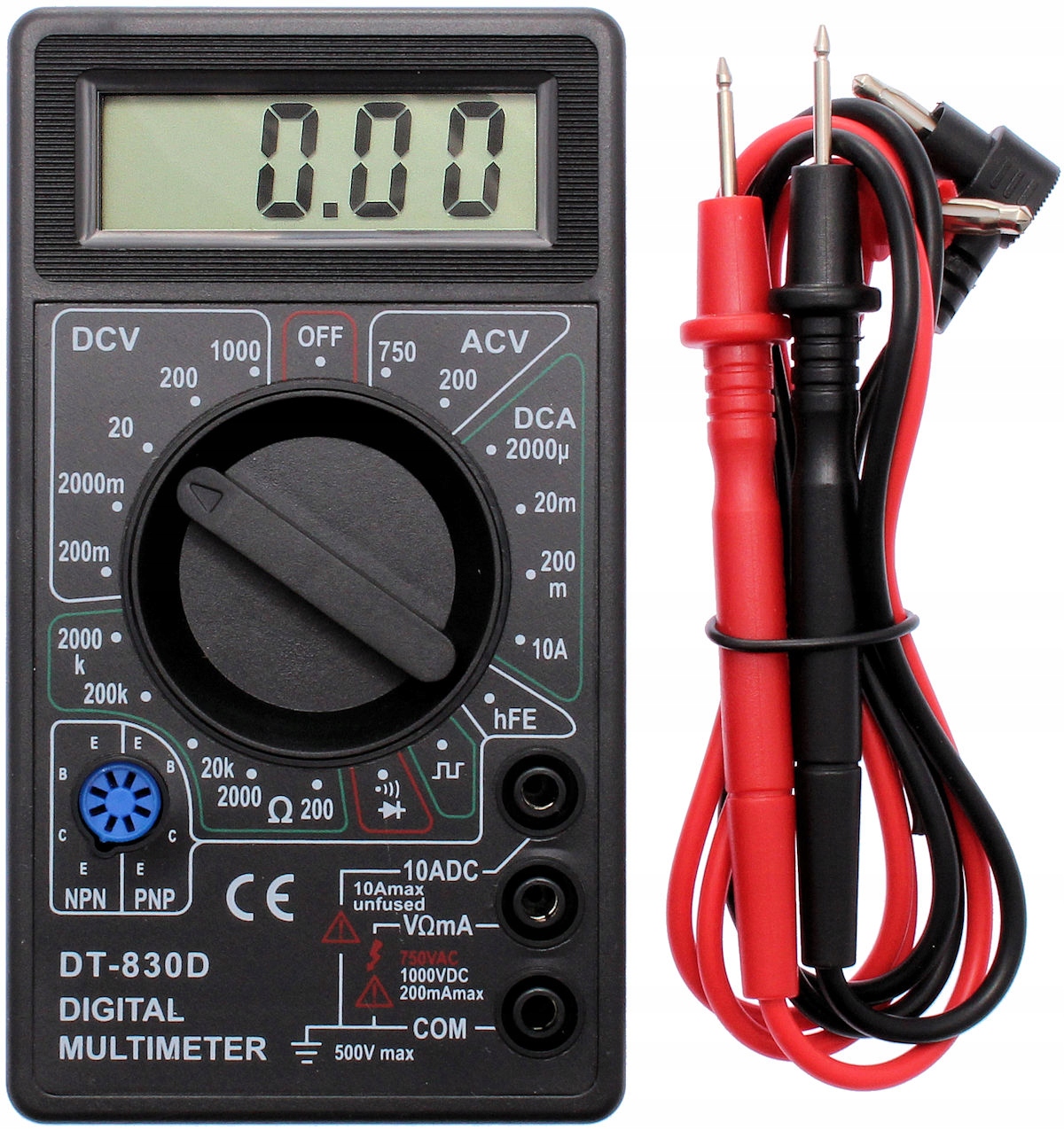 

Miernik Cyfrowy DT830D Multimetr Uniwersalny Prądu