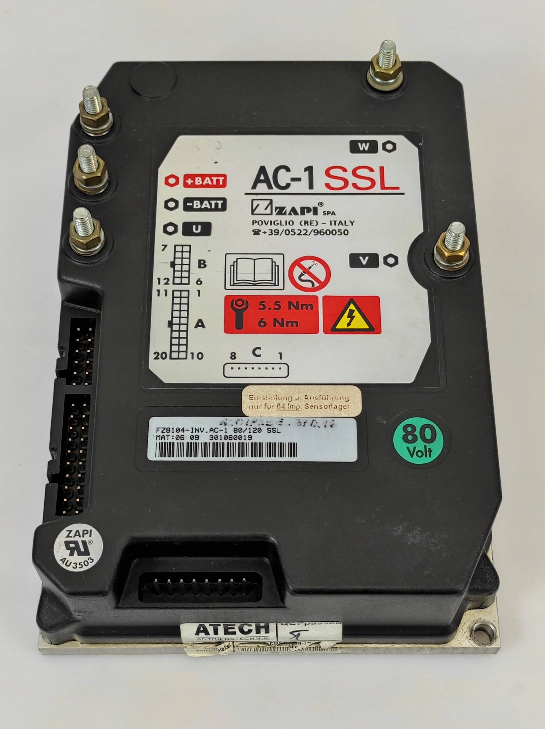 ZAPI AC-1 SSL FZ8104-INV.AC-1 80/120 INVERTER 80V