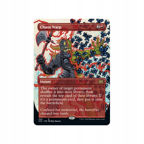 Mtg Chaos Warp *Borderless* (Rare)