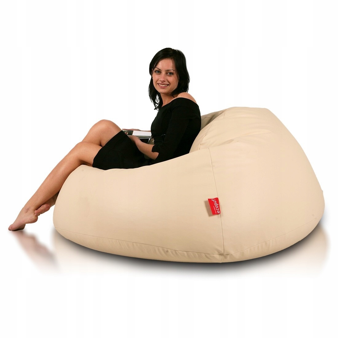 OGROMNY Fotel Maxi Ekoskóra Dolaro E2 + gratis :) Kolekcja maxi dolaro eko