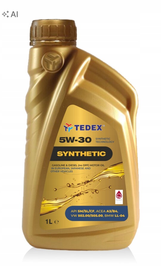 Olej Tedex Synthetic Sm/sl/cf A3/B4 5W30 (1L)