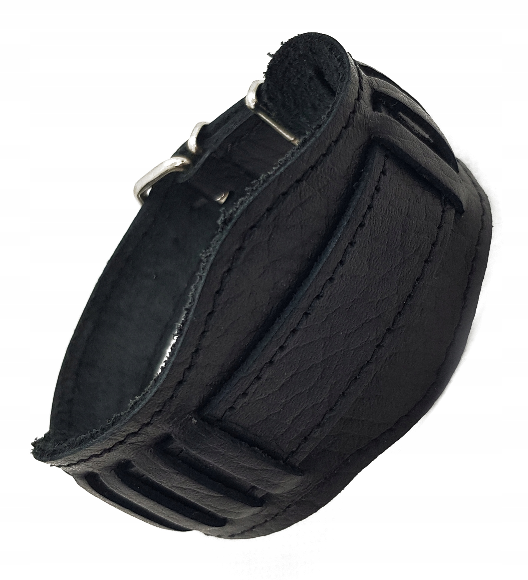 

Skórzany pasek do zegarka z podkładką 18mm