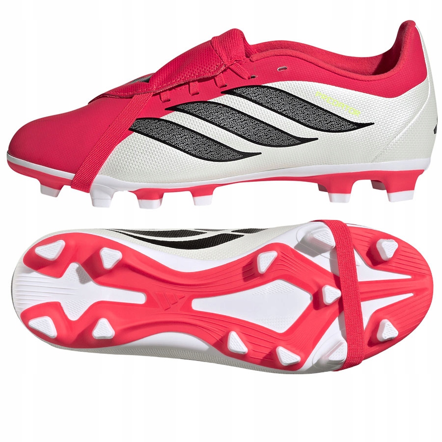 Adidas Predator Club Ft Jr Fg/mg (37 1/3) Boty Lanky Unisex Jr Červená