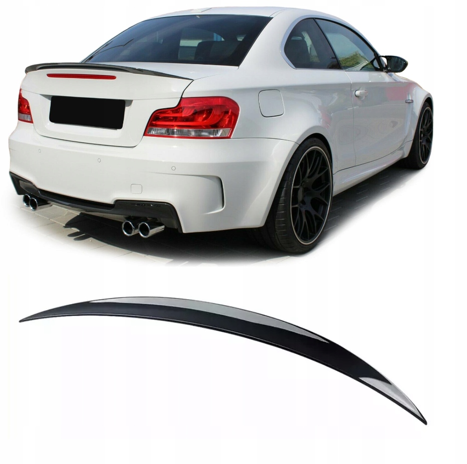 Spoiler Mp M Performance Spoiler Klapky Černý Lesk Pro Bmw E82 E88