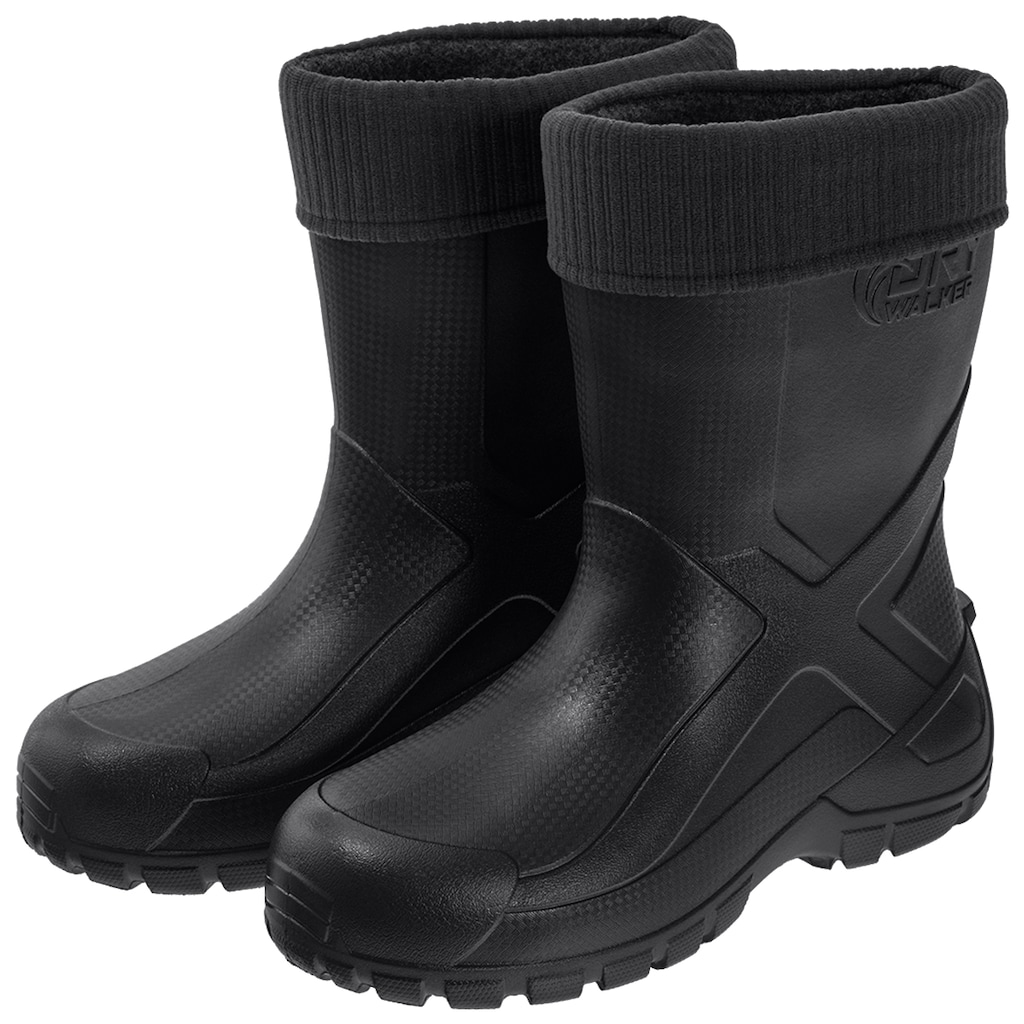 Holínky Celoroční gumové univerzální Dry Walker Xtrack Short Black 41