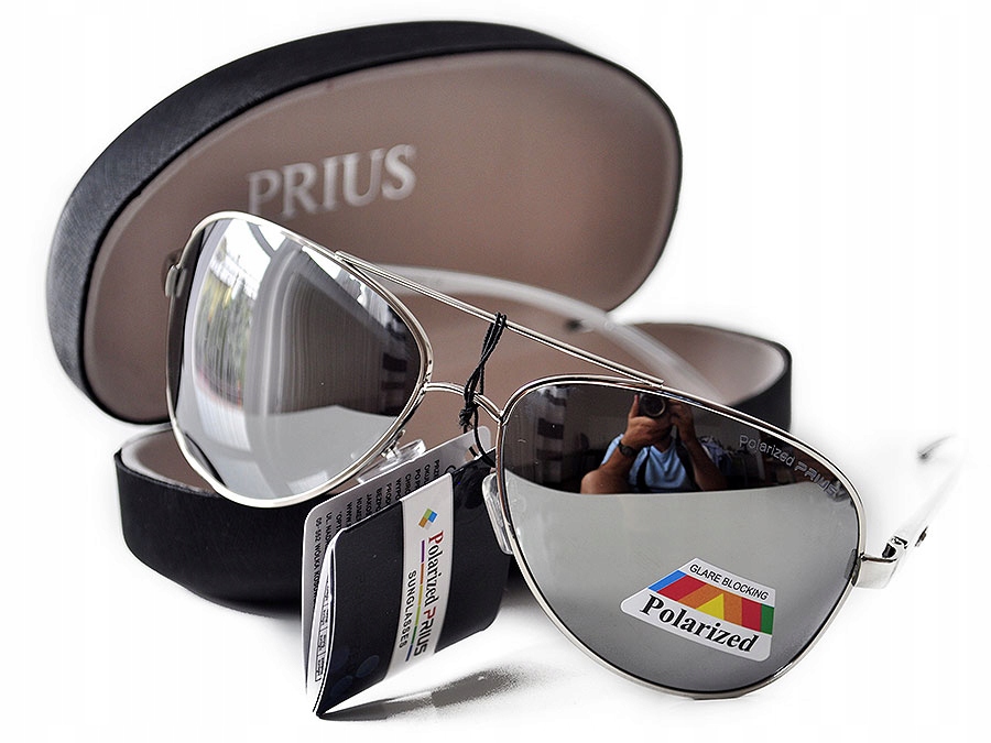 

Okulary Męskie Polaryzacyjne Prius Pilotki Aviator