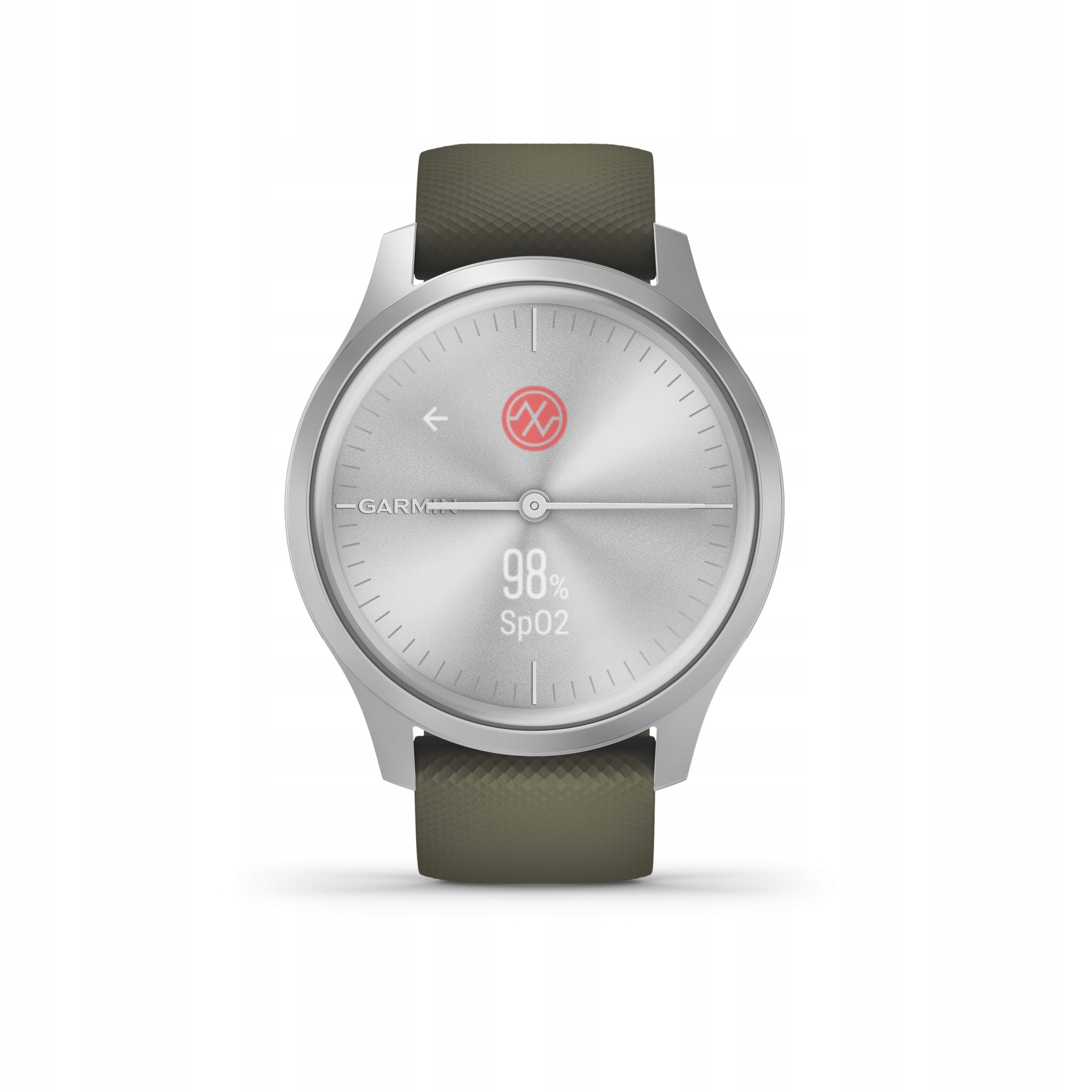 GARMIN VIVOMOVE STYLE smartwatch / srebrno-zielony Model Vivomove Style
