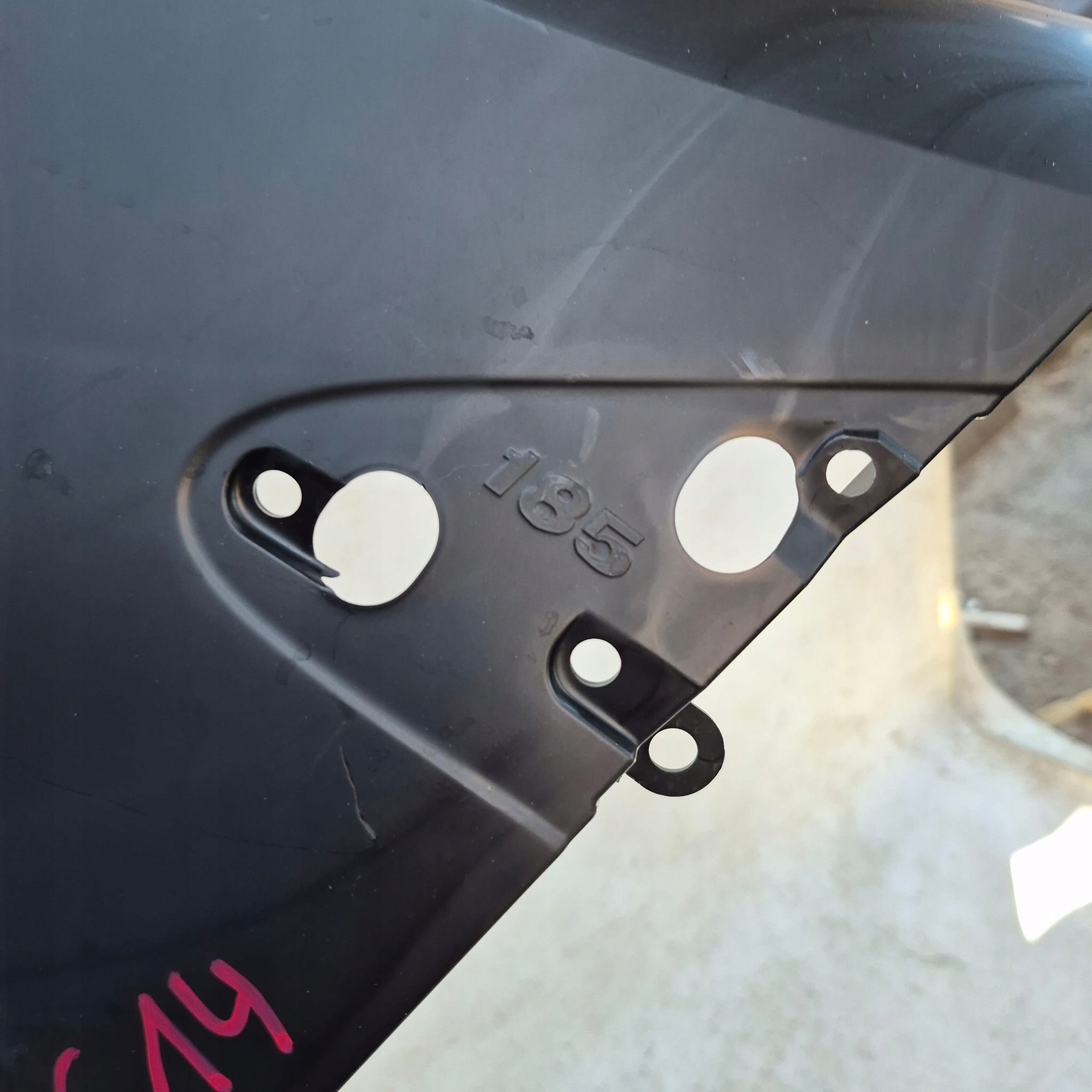 RENAULT CLIO III 185 05-12 fender front front left