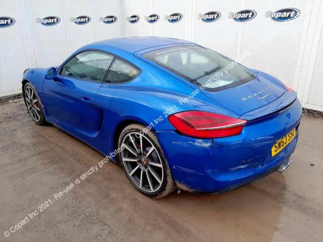 ЧЕТВЕРТИНА ЗАД. ЛІВА крило КРИЛО ЛІВИЙ PORSCHE CAYMAN 981