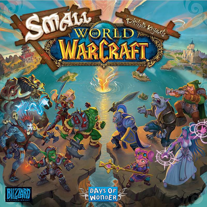 Desková hra Days of Wonder Klasika na plánu Small World of Warcraft [eng]