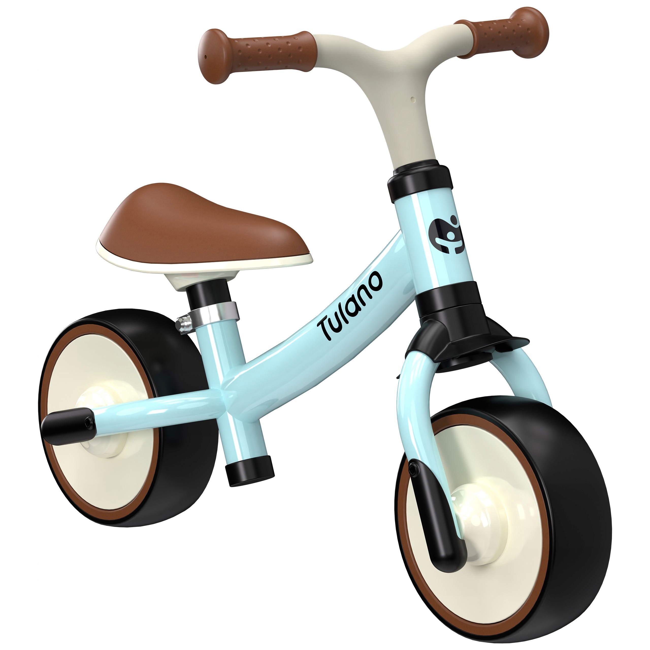 Rowerek Biegowy Dla Dzieci Tulano Scout 15 Blue Lekki z regulacją siedziska