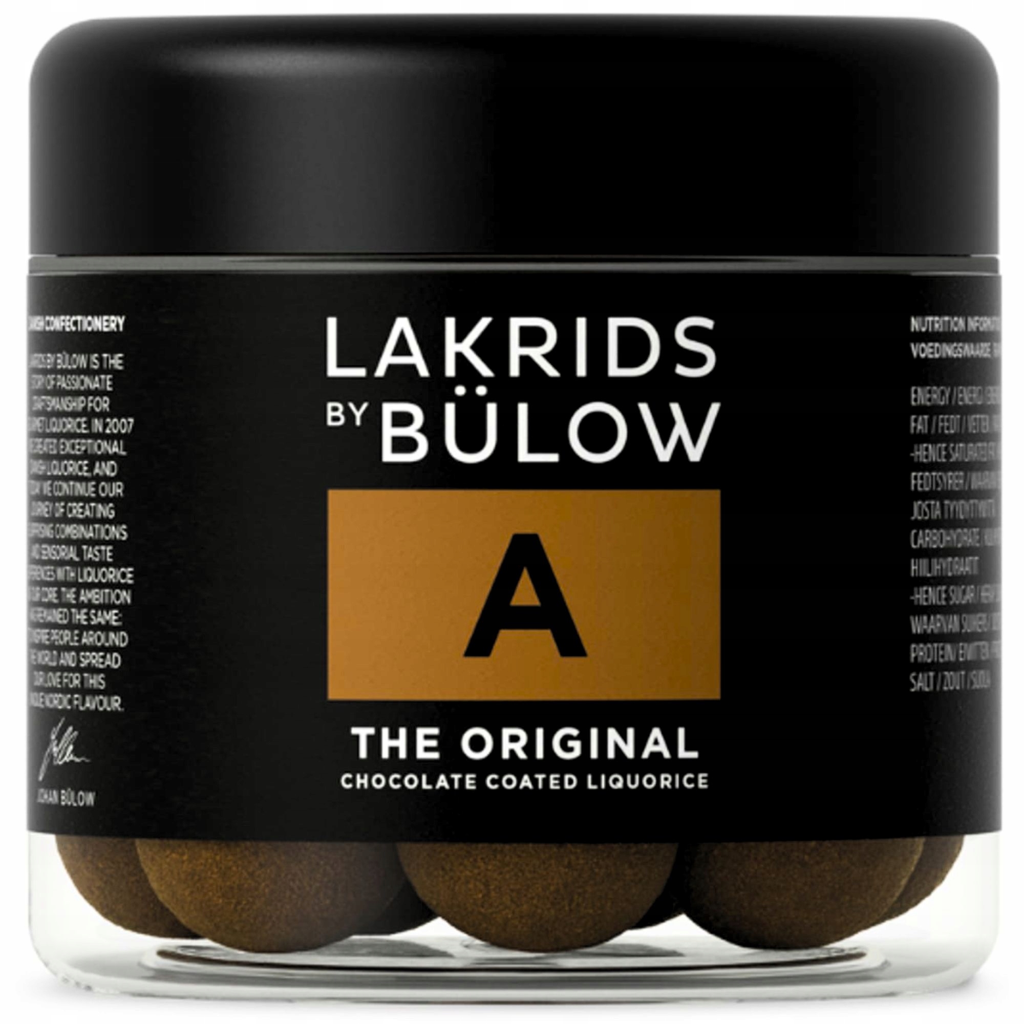 Lakrids by Bülow The Original ekskluzywna duńska lukrecja w czekoladzie