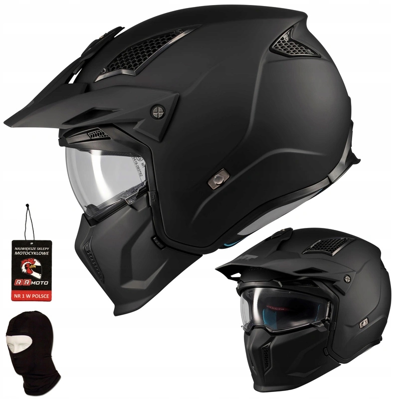 Motocyklová prilba Mt Streetfighter Sv S Pure Black Matt čierna matná Darčeky