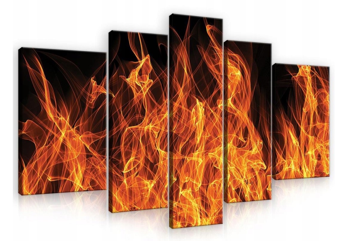 Obraz 170x100 Oheň plameň abstrakcia energia teplo vášeň umenie