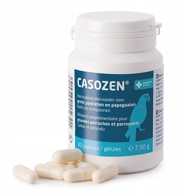 Levně Casozen Přípravek pro papoušky na zklidnění 30 tablů
