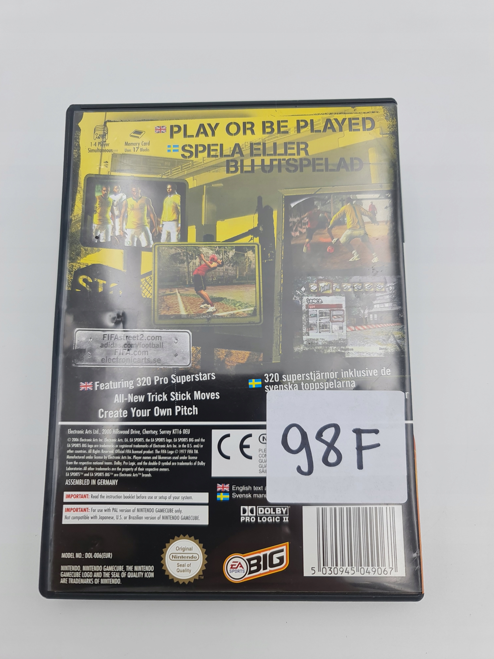 NINTENDO GAMECUBE FIFA STREET 2 Platforma Nintendo GameCube