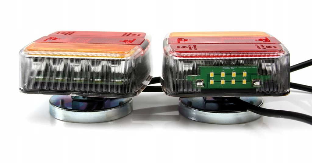 ZESTAW ŚWIATEŁ PRZYCZEPKI SAMOCHODOWEJ LED KOMPLET Producent części Mar-pol