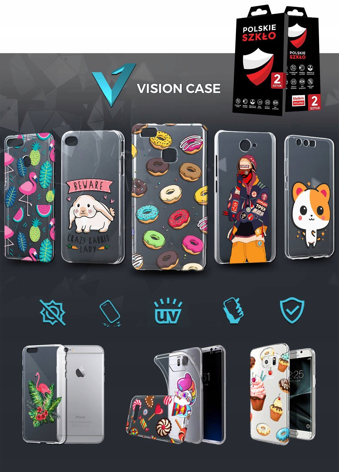 PIĘKNE ETUI CASE DO IPHONE 11 WZORY + SZKŁO Marka Inna