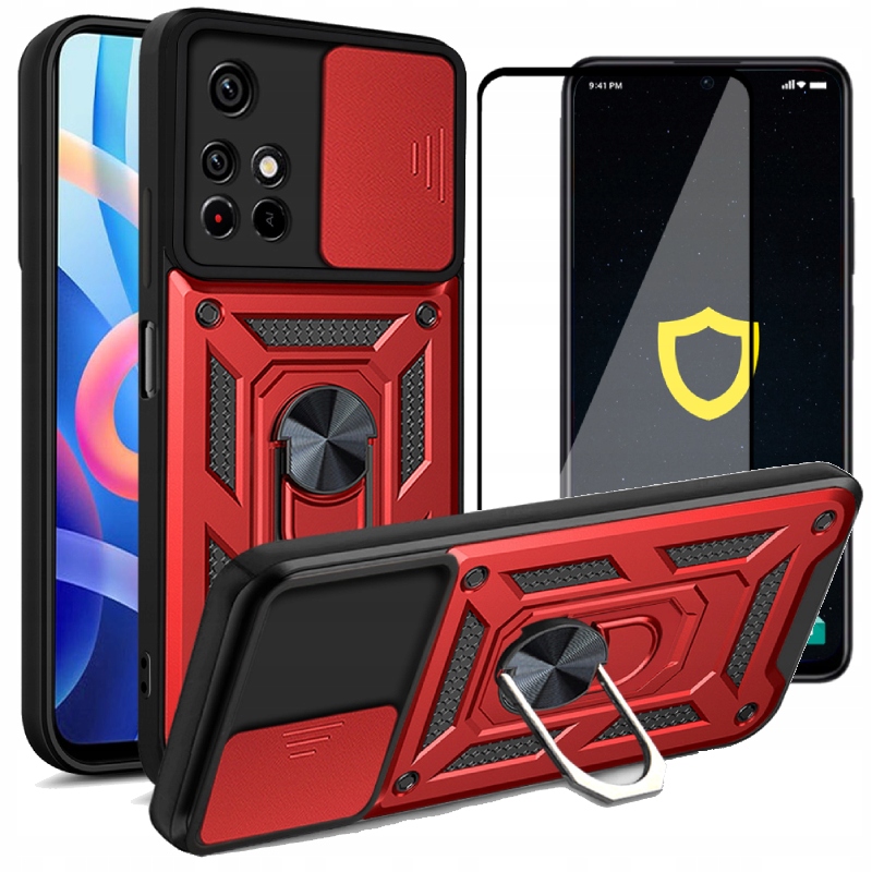 

Etui Pancerne Camring Do Poco M4 Pro 5G Szkło