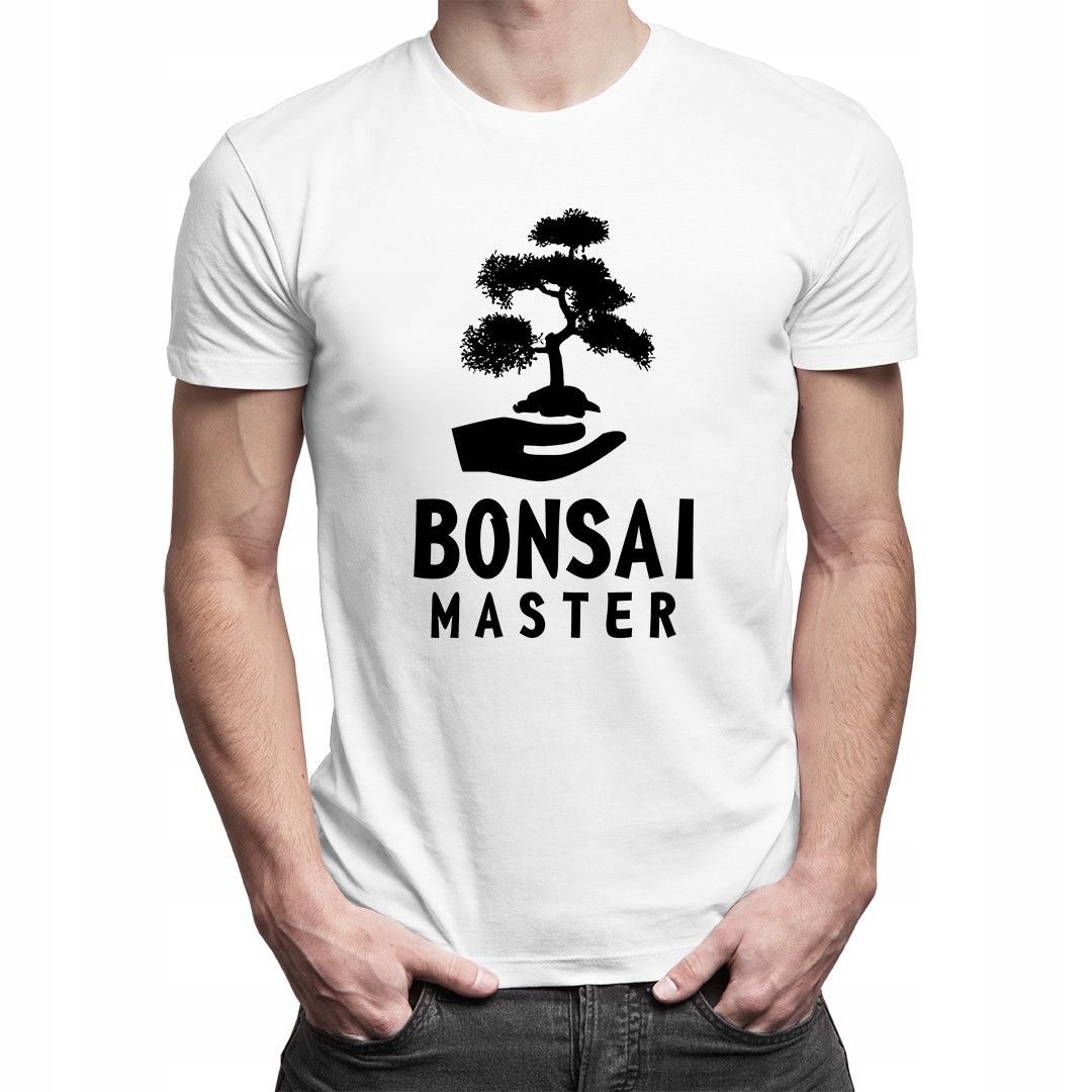 

Bonsai master - koszulka z nadrukiem dla niego