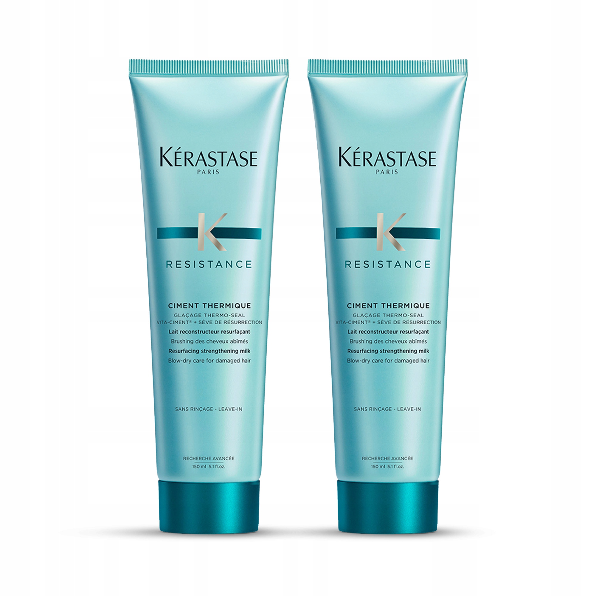 Kérastase Zestaw 2x Resistance Odbudowujący Cement Termiczny 150 ml