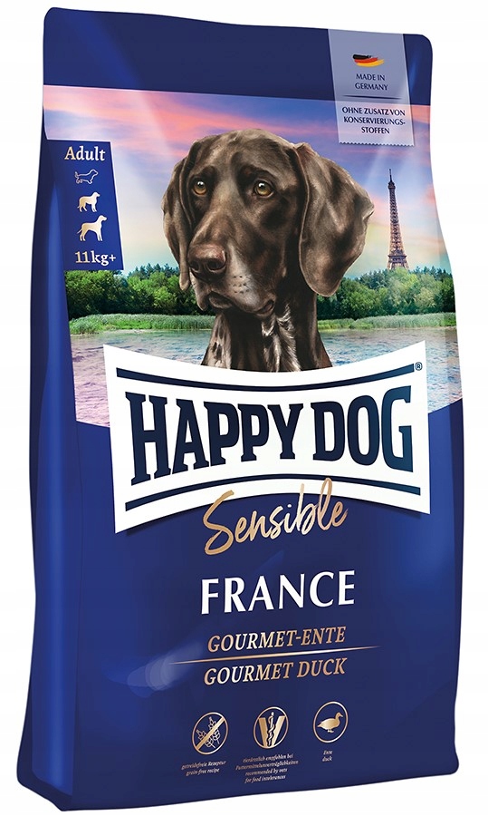 Happy Dog Sensible Suché Krmivo pro dospělého psa, Francie 11 kg