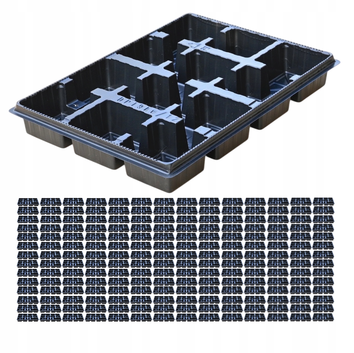 Přepravní pěstební palety Roko 9KW/12 pro výrobní květináče x 100ks