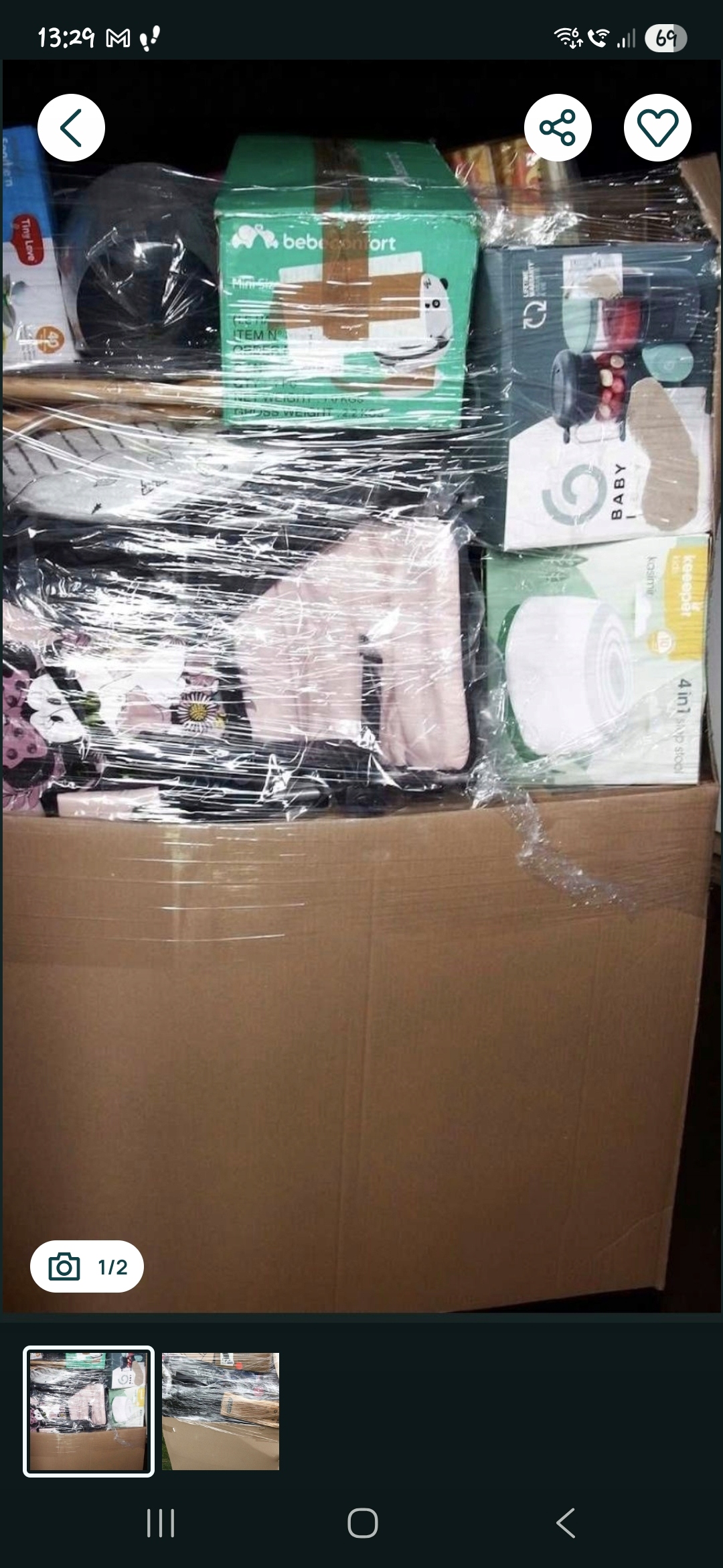 Paleta zwrotów amazon dziecięcy mix