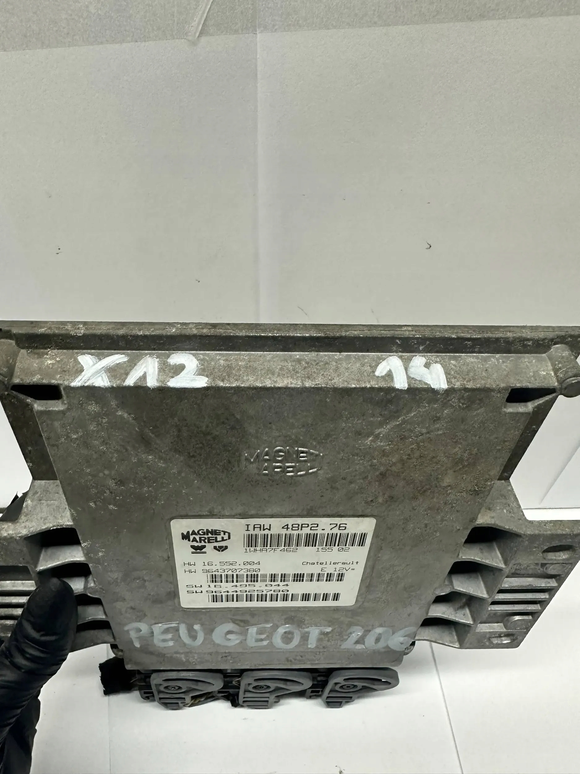 computer PEUGEOT 206 IAW48P2.76 9645989480