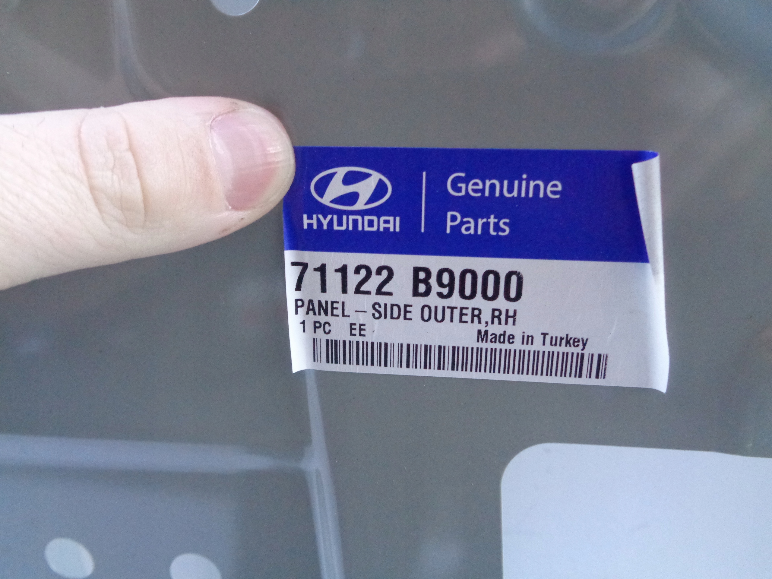 pillar right front threshold HYUNDAI I10 13