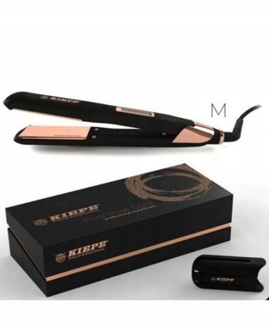 Prostownica do Włosów Kiepe Pure Rose Gold M 38mm Tytanowa 35W